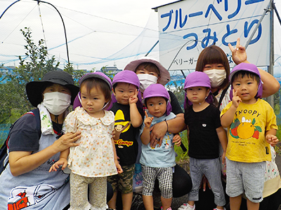 ナーサリーさなだ　子供たち　アザレアンさなだ